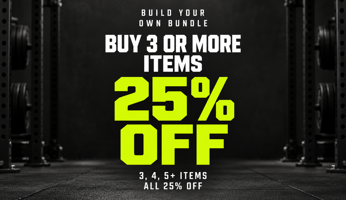Buy 3 or more items and save 25%. 3, 4, 5 or more items all 25% off.