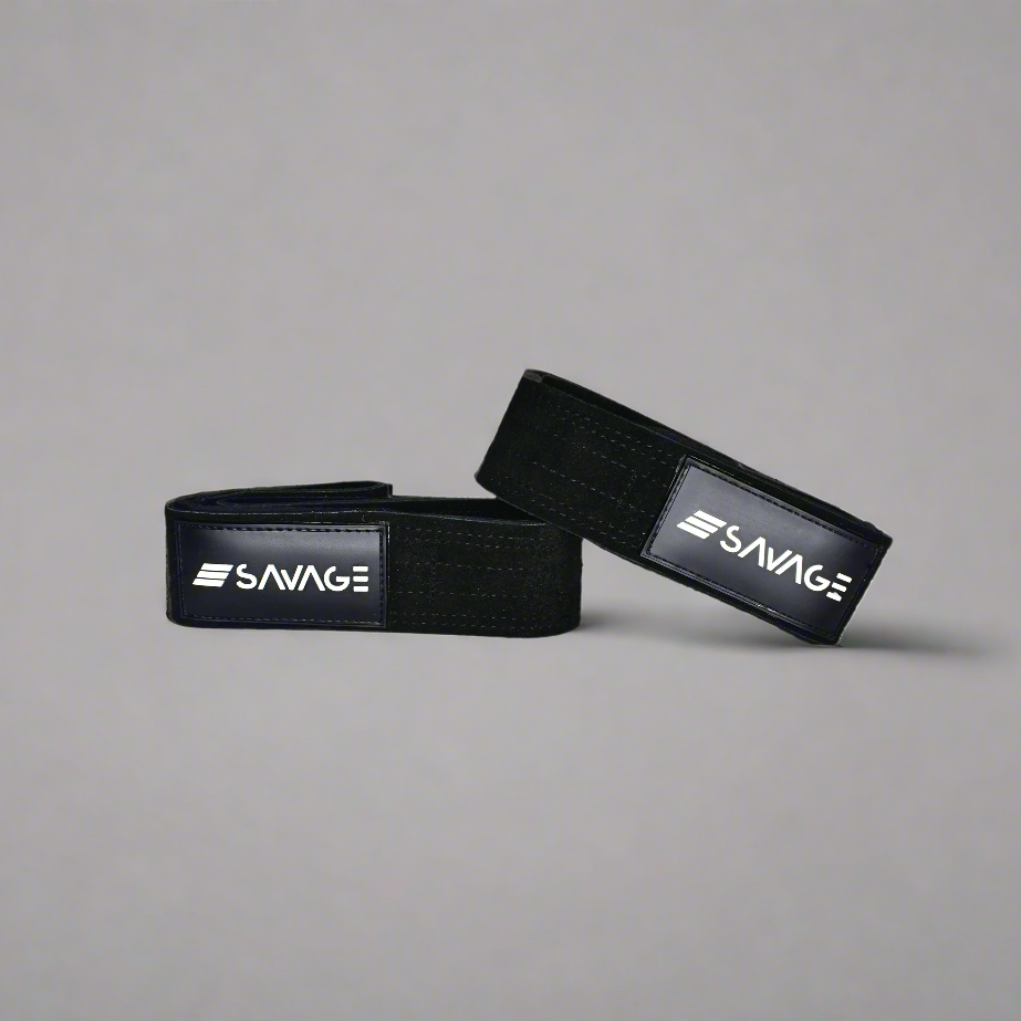 Apex Lifting Straps - All Black Leather