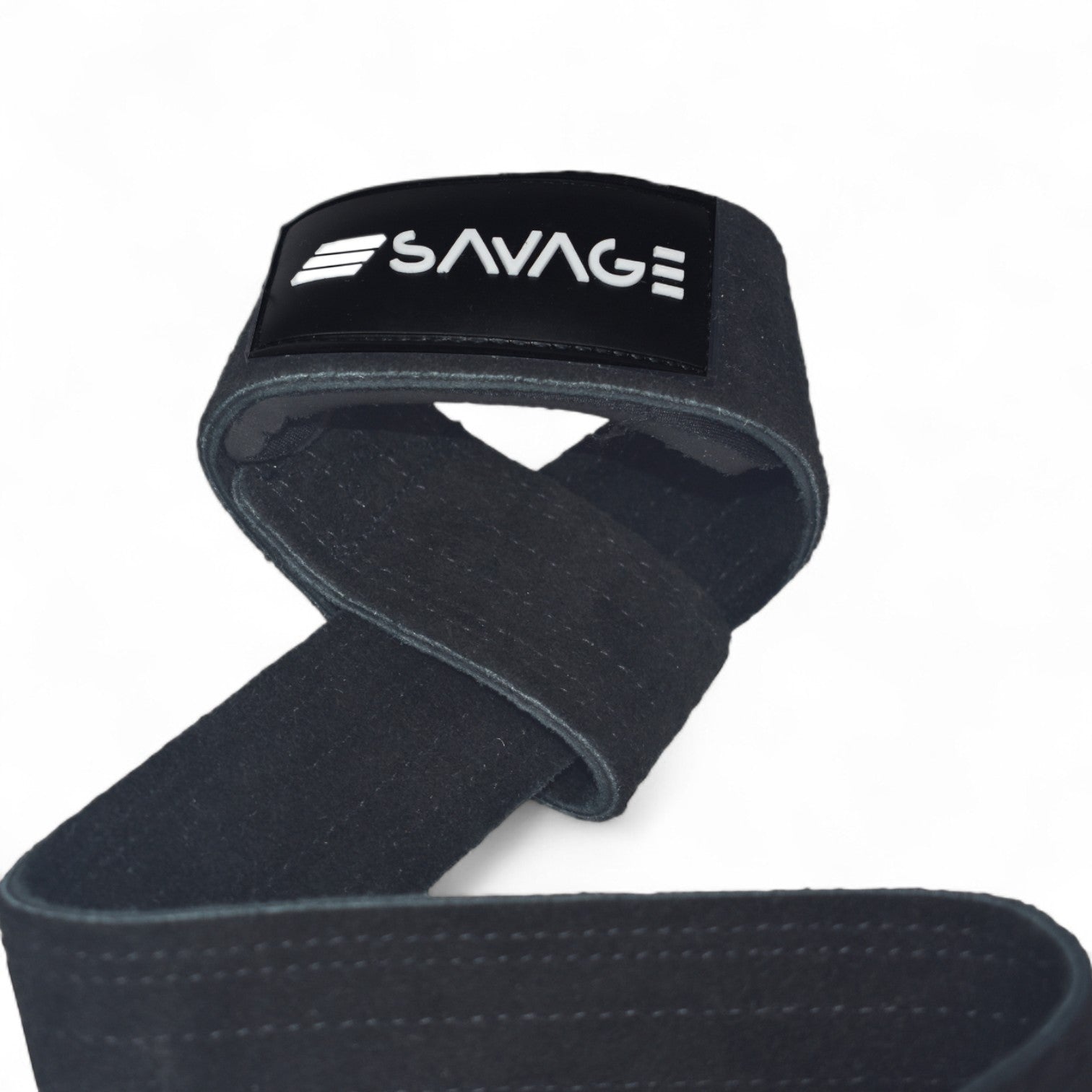 Apex Lifting Straps - All Black Leather