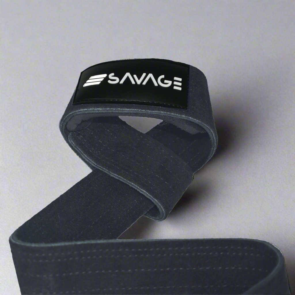 Apex Lifting Straps - All Black Leather