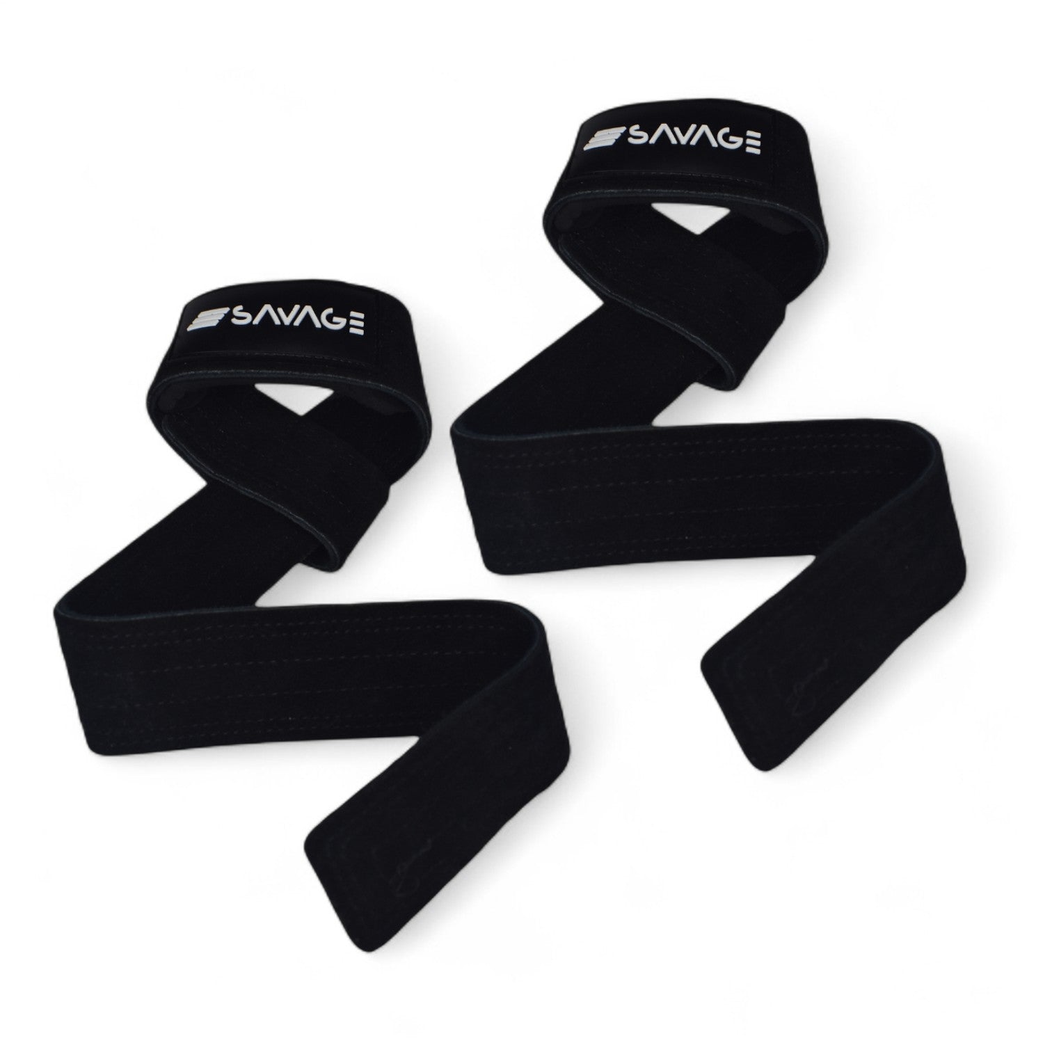 Apex Lifting Straps - All Black Leather