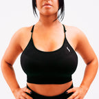 Sculpt Black Crop