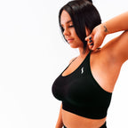 Sculpt Black Crop
