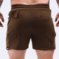 Men's Crew Shorts - Brown
